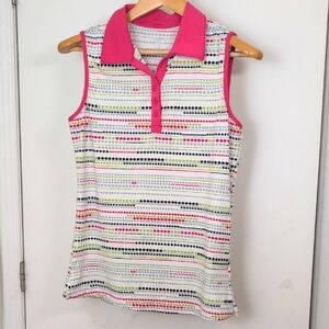 ROYAL PALMS GOLD POLO SIZE MEDIUM